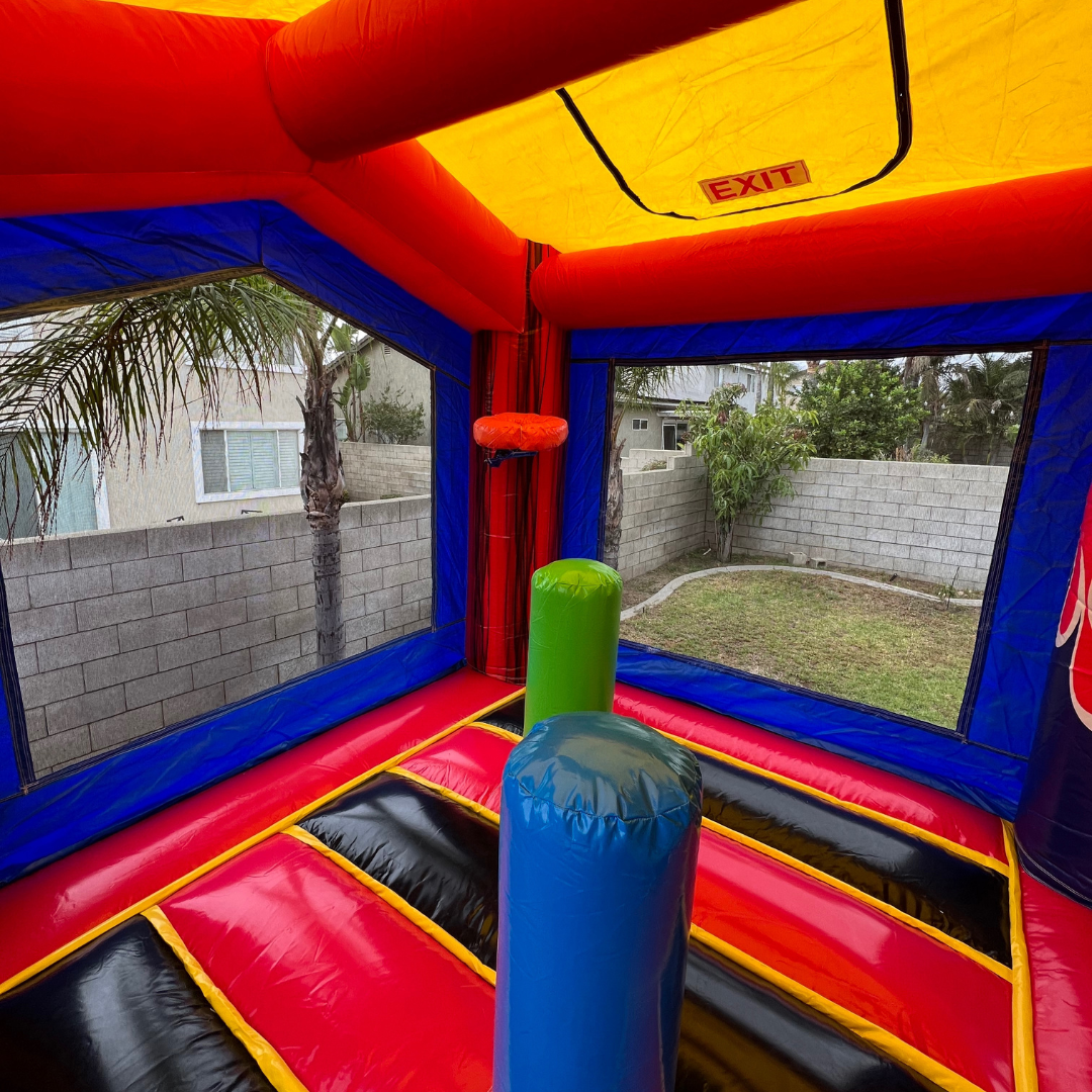 13' x 13' 3D Monster Truck Bounce House