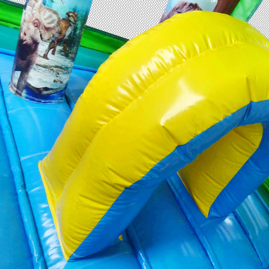 T-Rex Dinosaur Combo Bounce House Slide