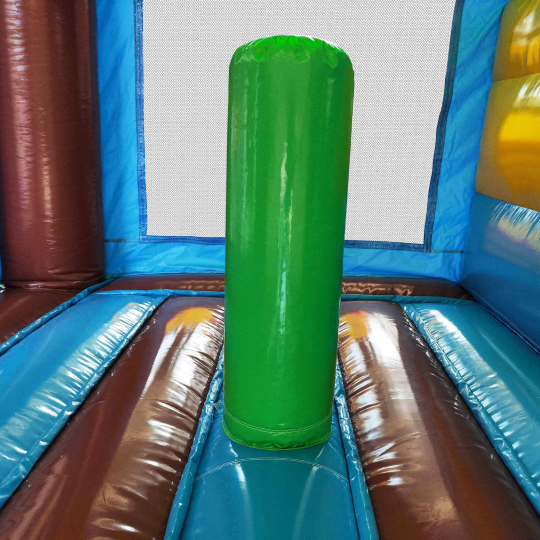 Western Cowboy Sheriff Combo Bounce House Slide