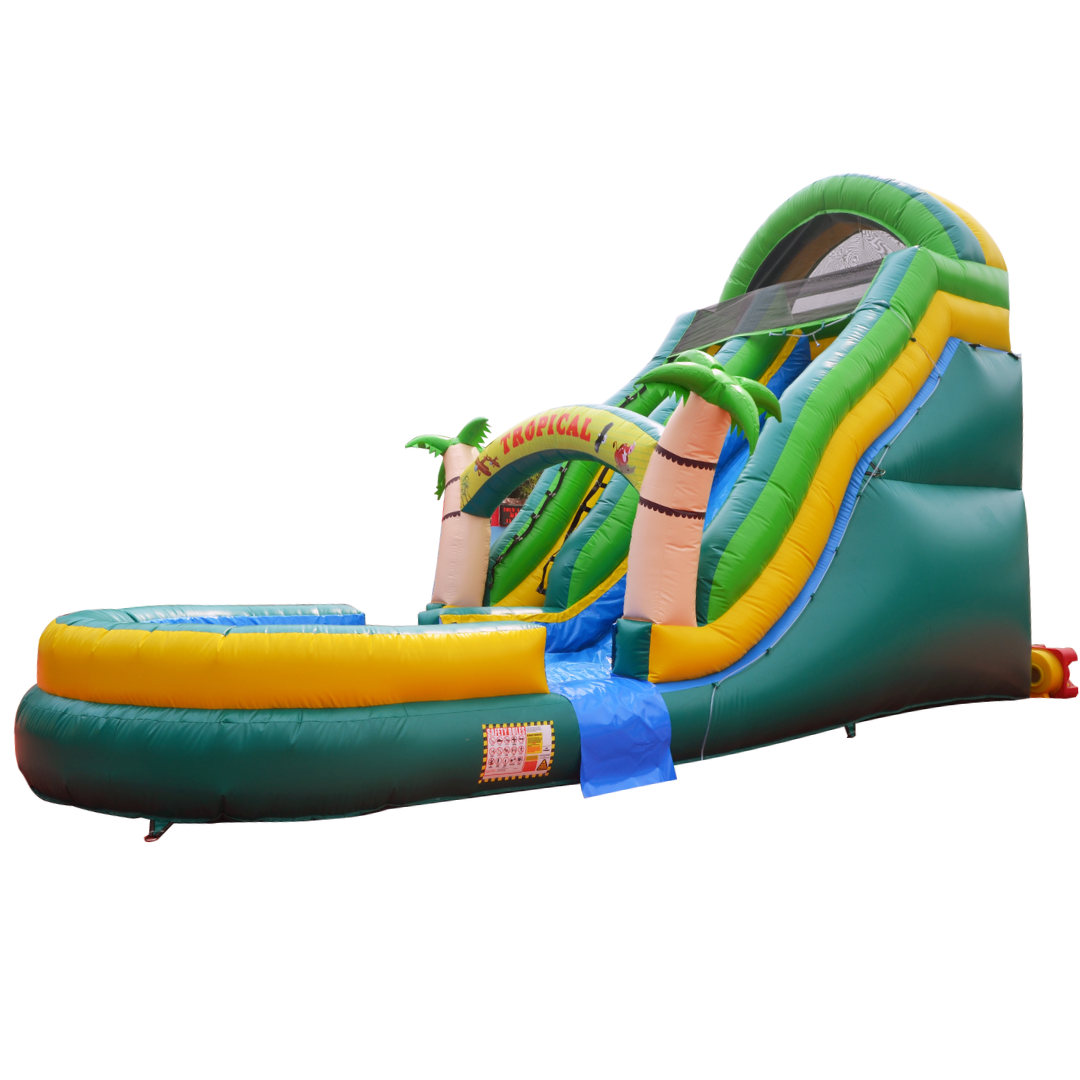 18 feet tall Waterslide Tropical Wet and Dry