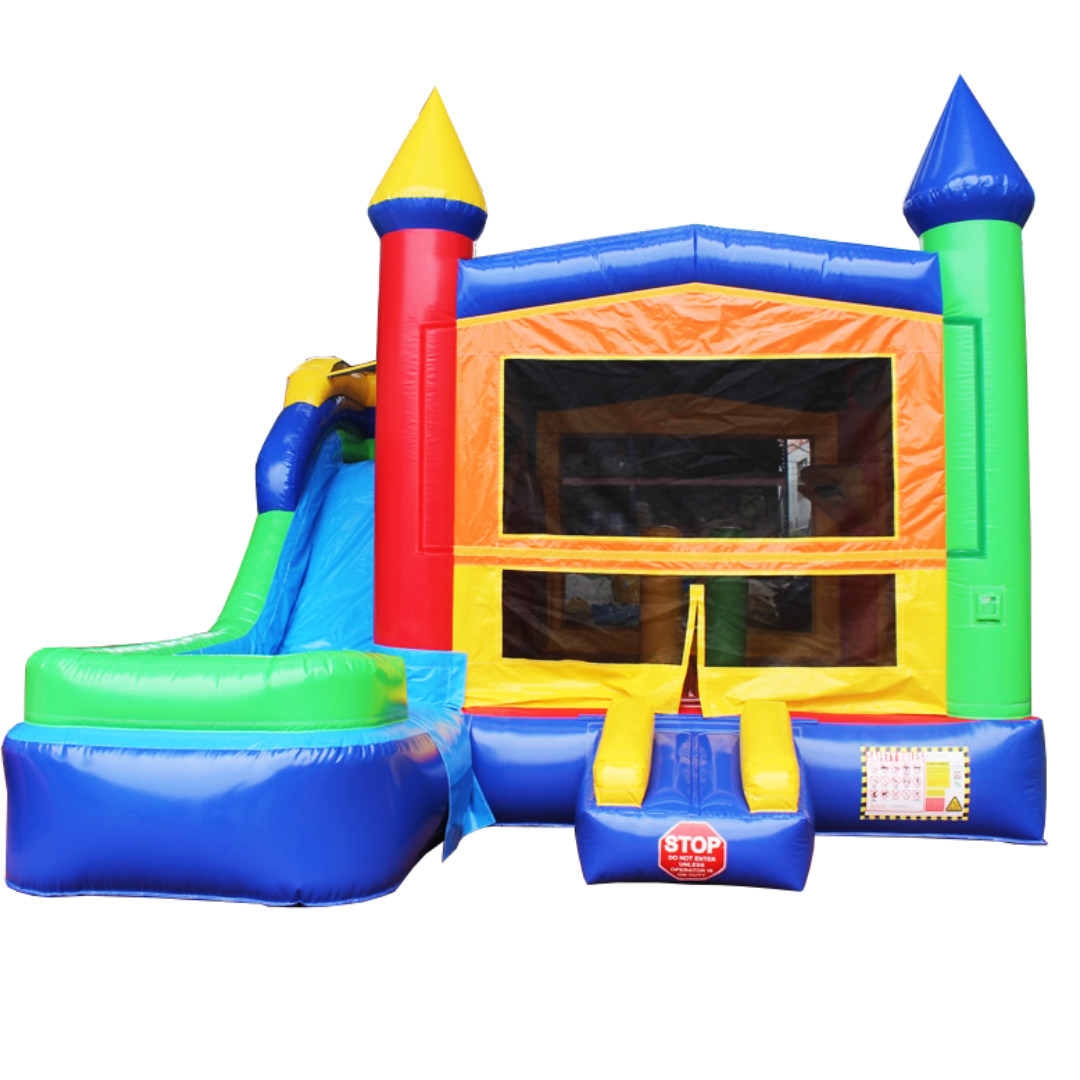 7 in 1 Castle Combo Bounce House Slide