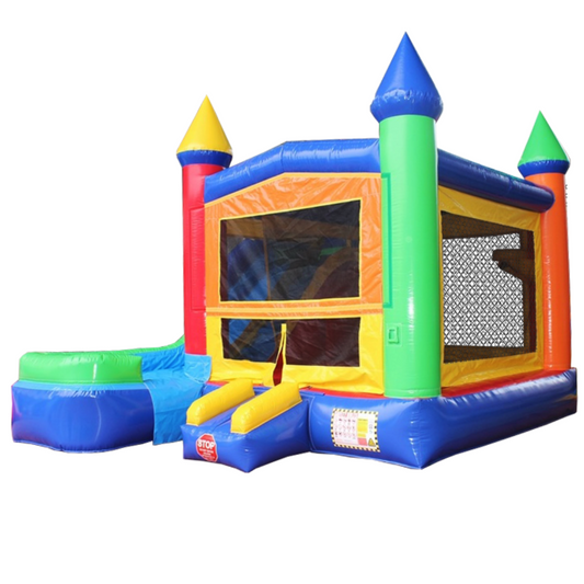 7 in 1 Castle Combo Bounce House Slide
